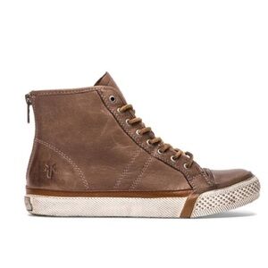 FRYE Greene Leather High Top Sneaker Shoe Bootie - Size 7